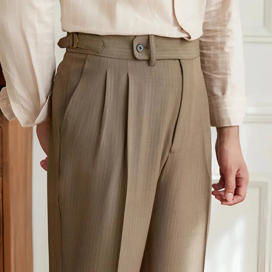 Heritage Pleated Trousers