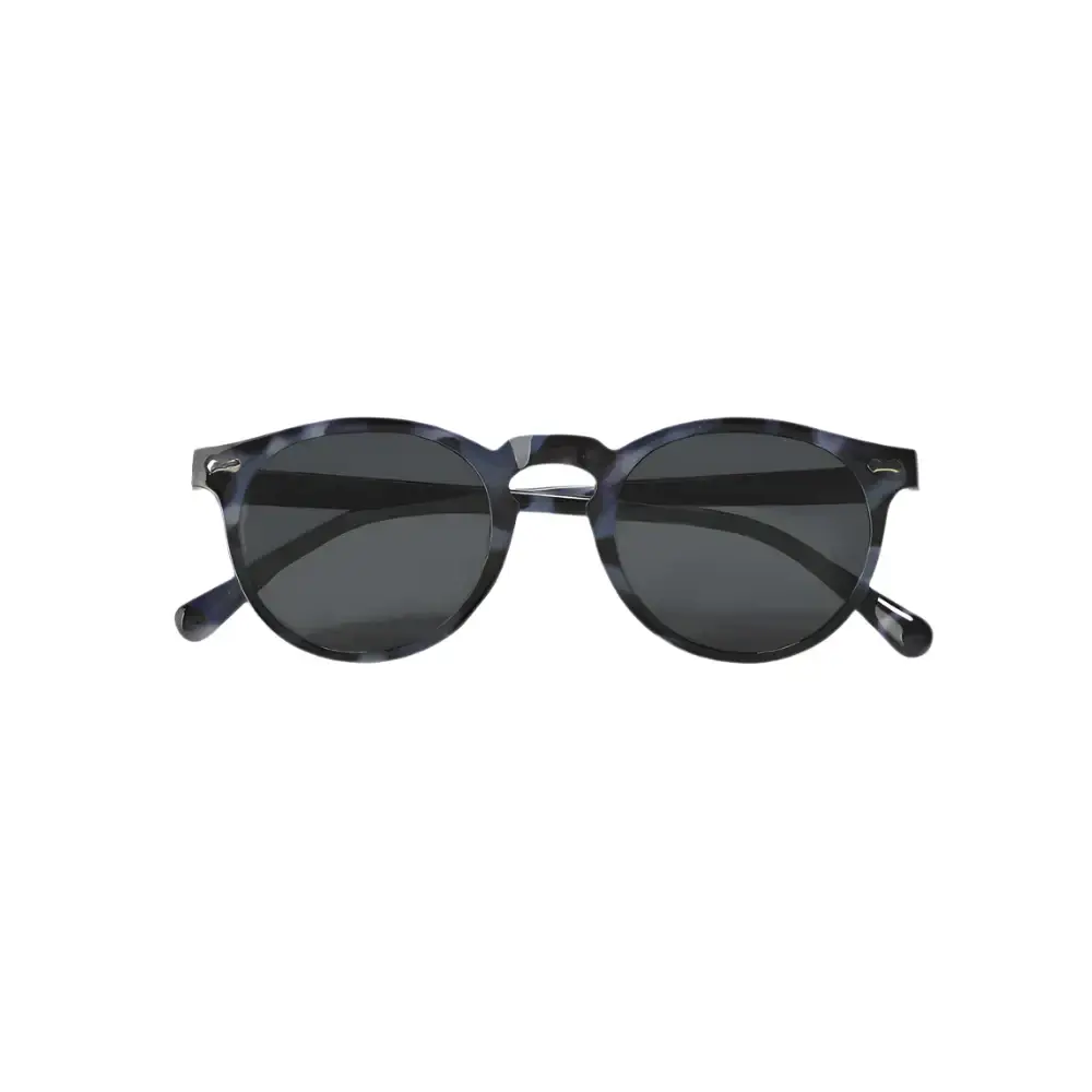 Heritage Round Sunglasses - Dark Blue