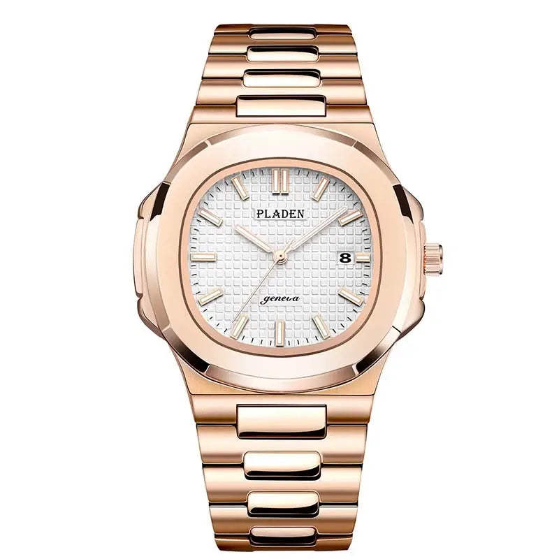 Heritage Steel watch - Rose/White