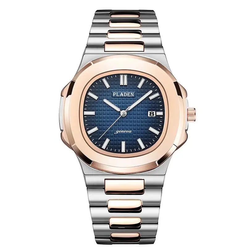 Heritage Steel watch - Two-tone Blue