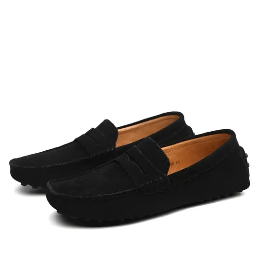Heritage Suede Loafers - Black / EU 38 / UK 5 / US 5.5
