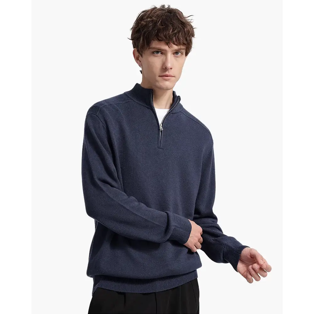 Heritage Wool Half-Zip Sweater