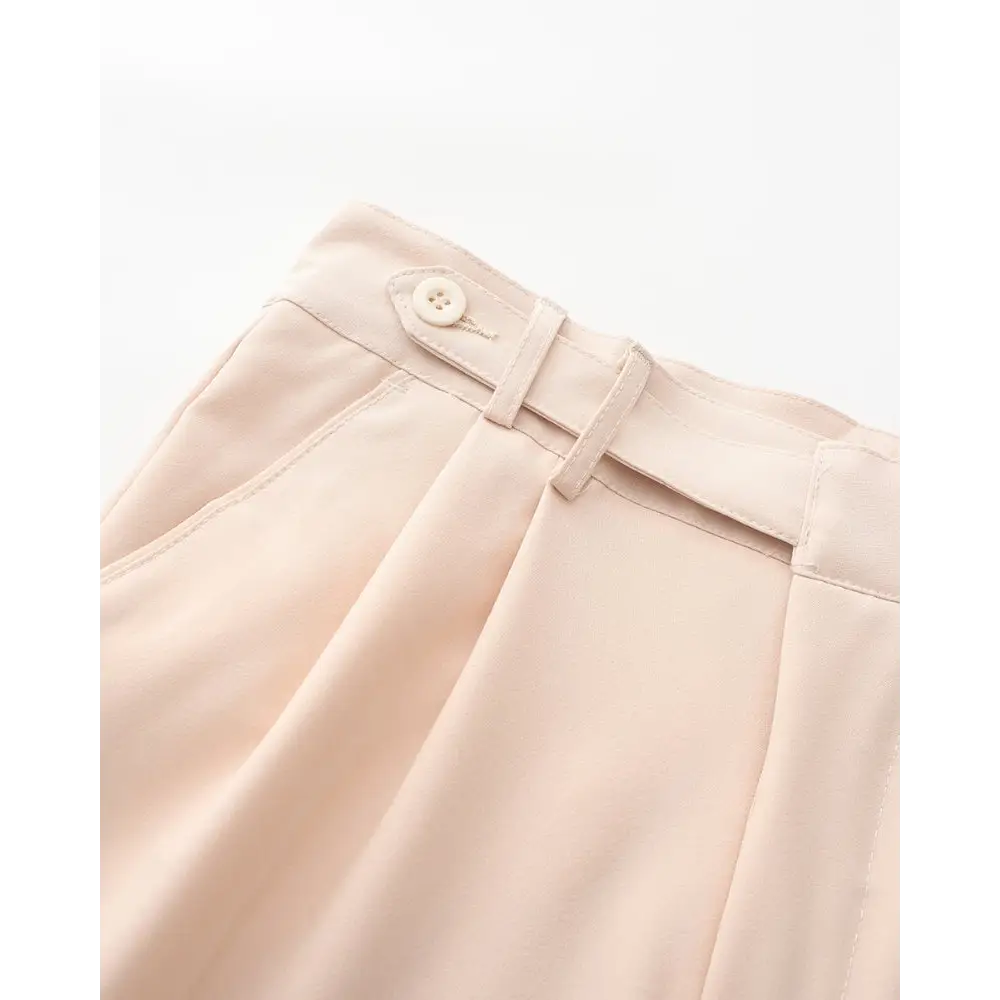 High Waist Tailored Pants