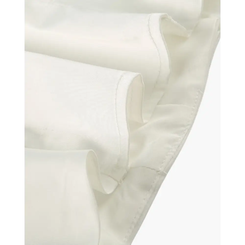 Ivory Satin Co-Ord Set