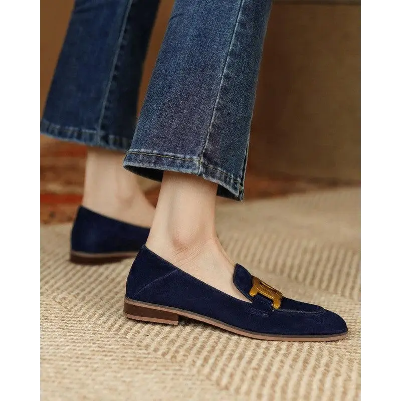 Ladies’ Horsebit Suede Loafers