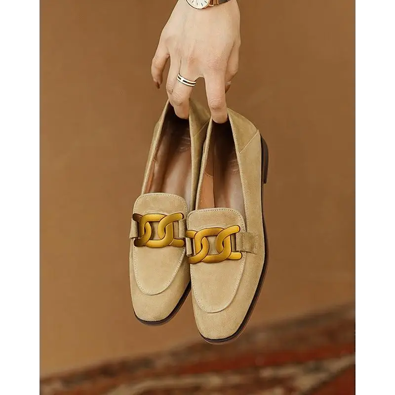 Ladies’ Horsebit Suede Loafers