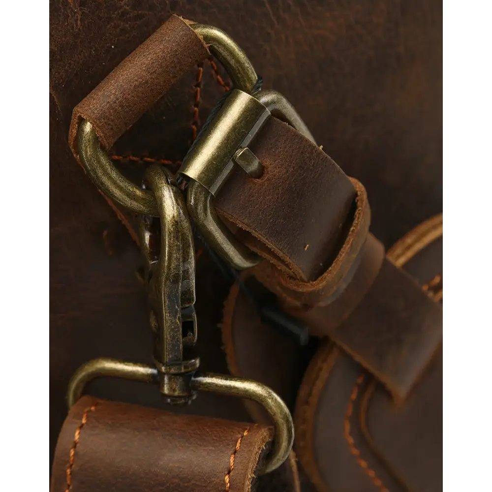 Leather Duffel Bag