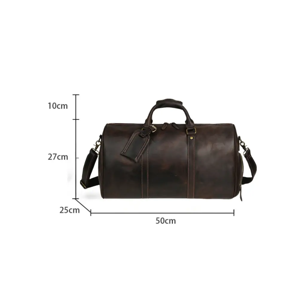 Leather Duffel Bag