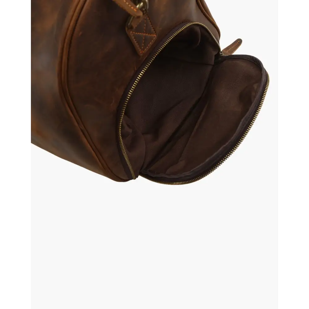Leather Duffel Bag