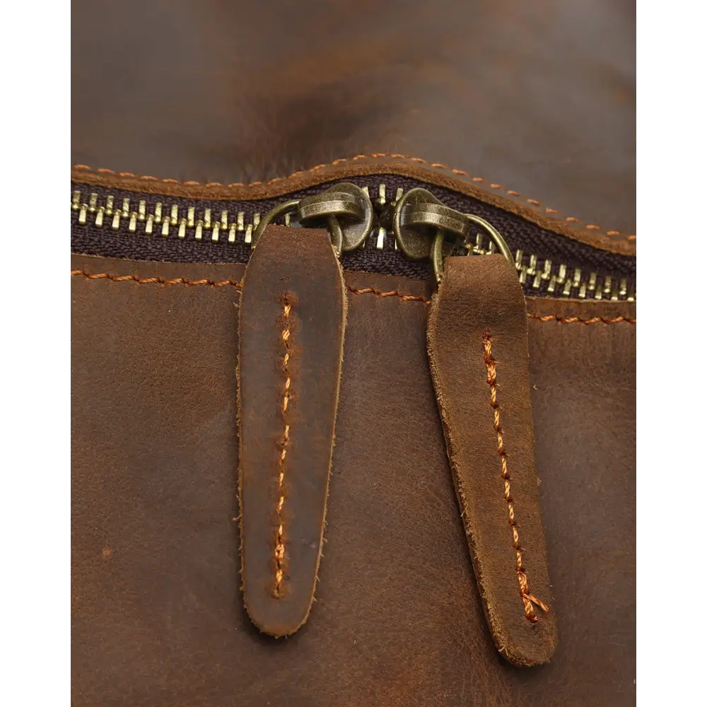 Leather Duffel Bag
