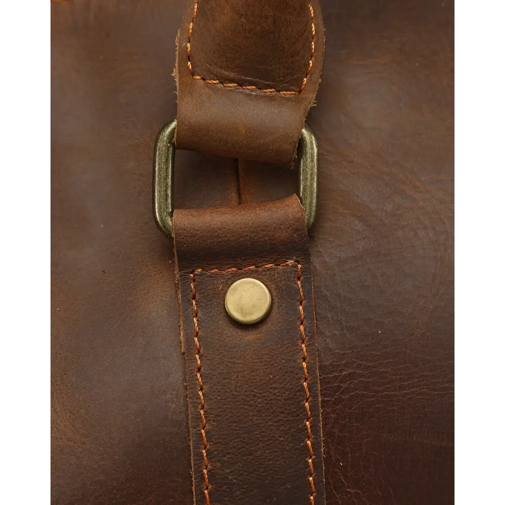 Leather Duffel Bag