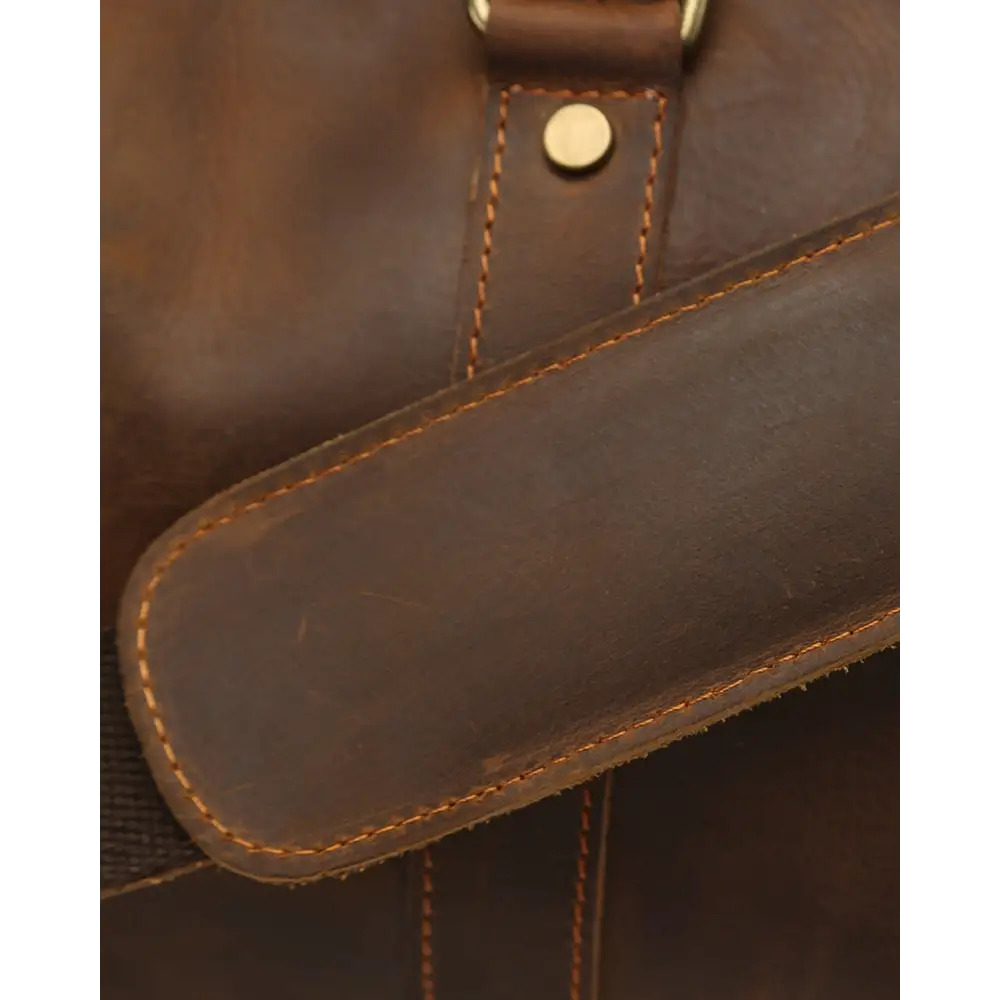 Leather Duffel Bag