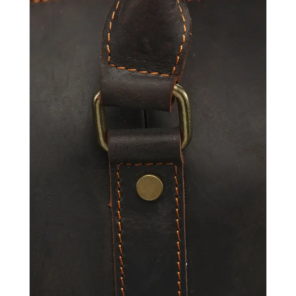 Leather Duffel Bag