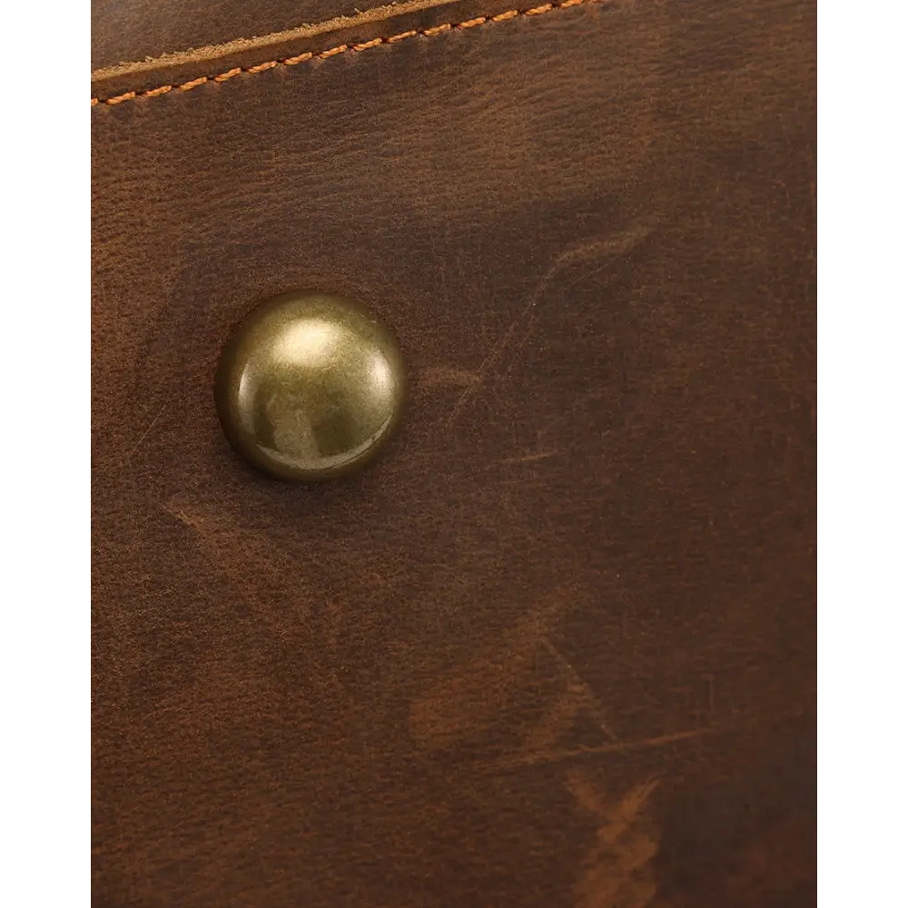 Leather Duffel Bag