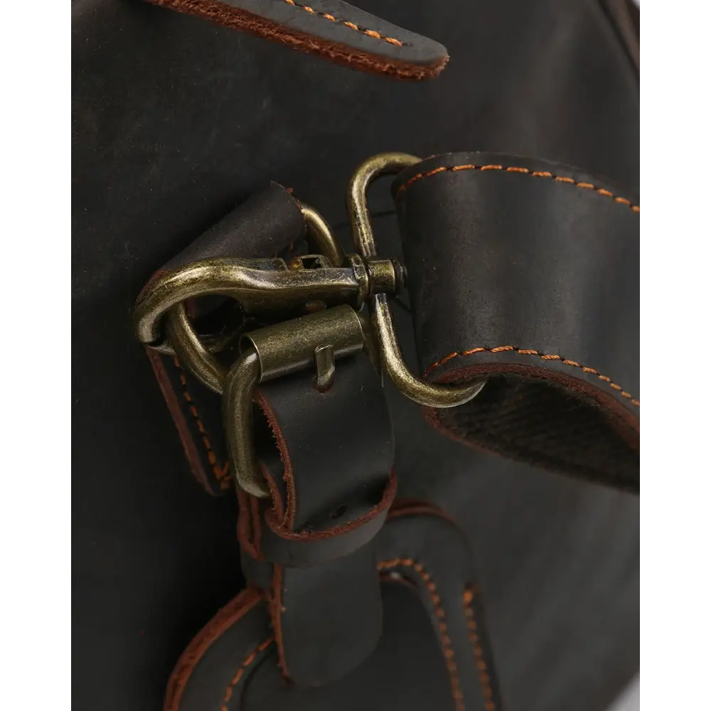 Leather Duffel Bag