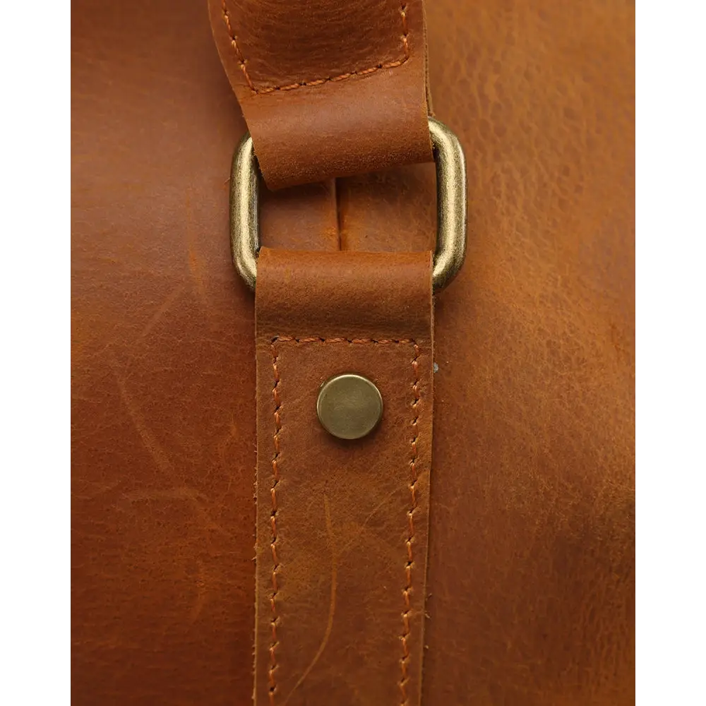 Leather Duffel Bag