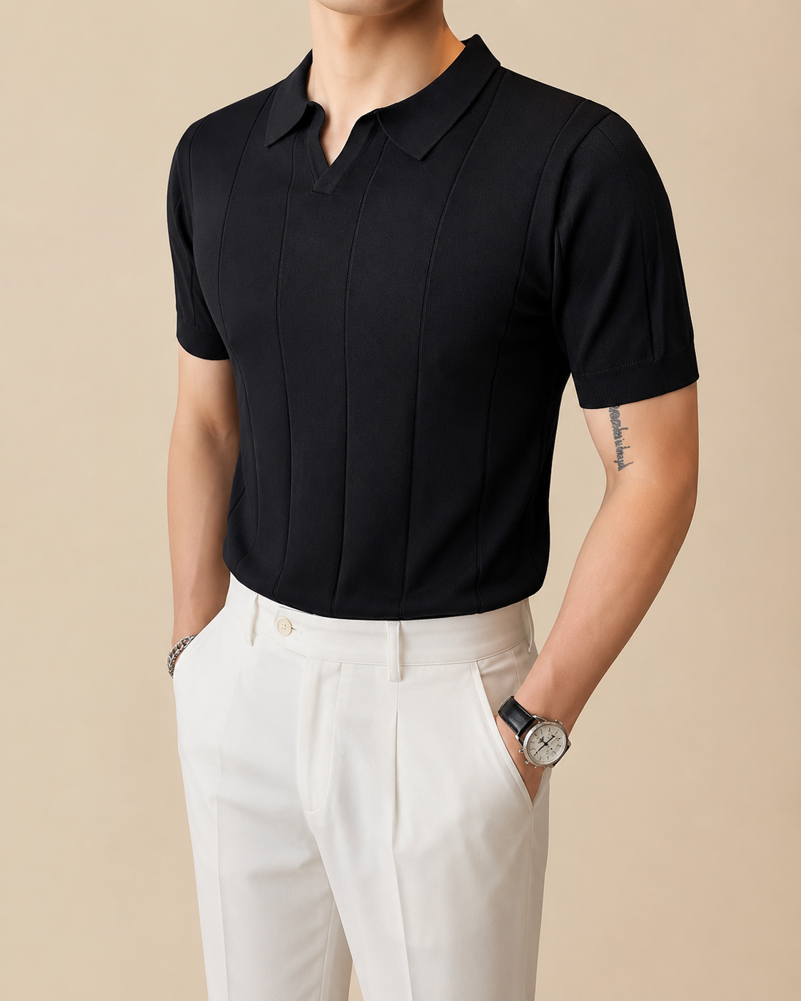 Luxe Knit Polo
