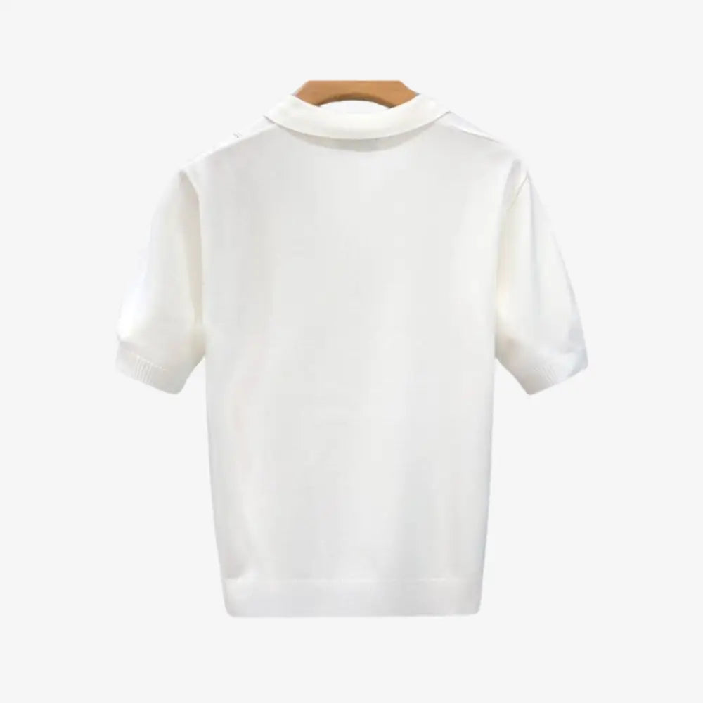 Minimalist Knit Polo