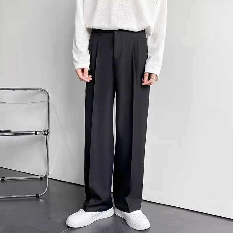 Minimalist Wide-Leg Trousers
