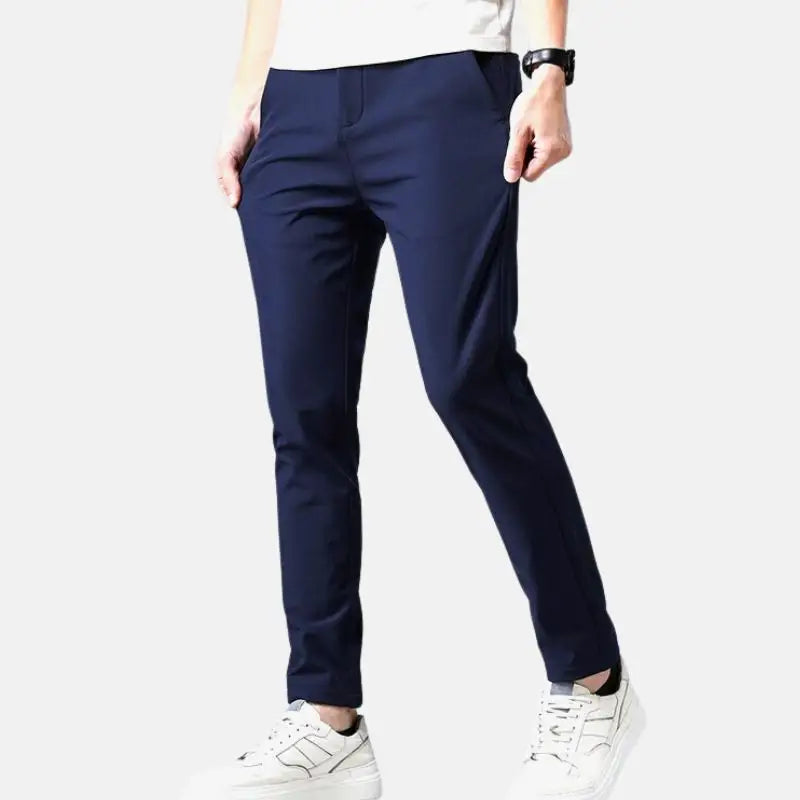 Modern Slim-Fit Trousers Chino pant
