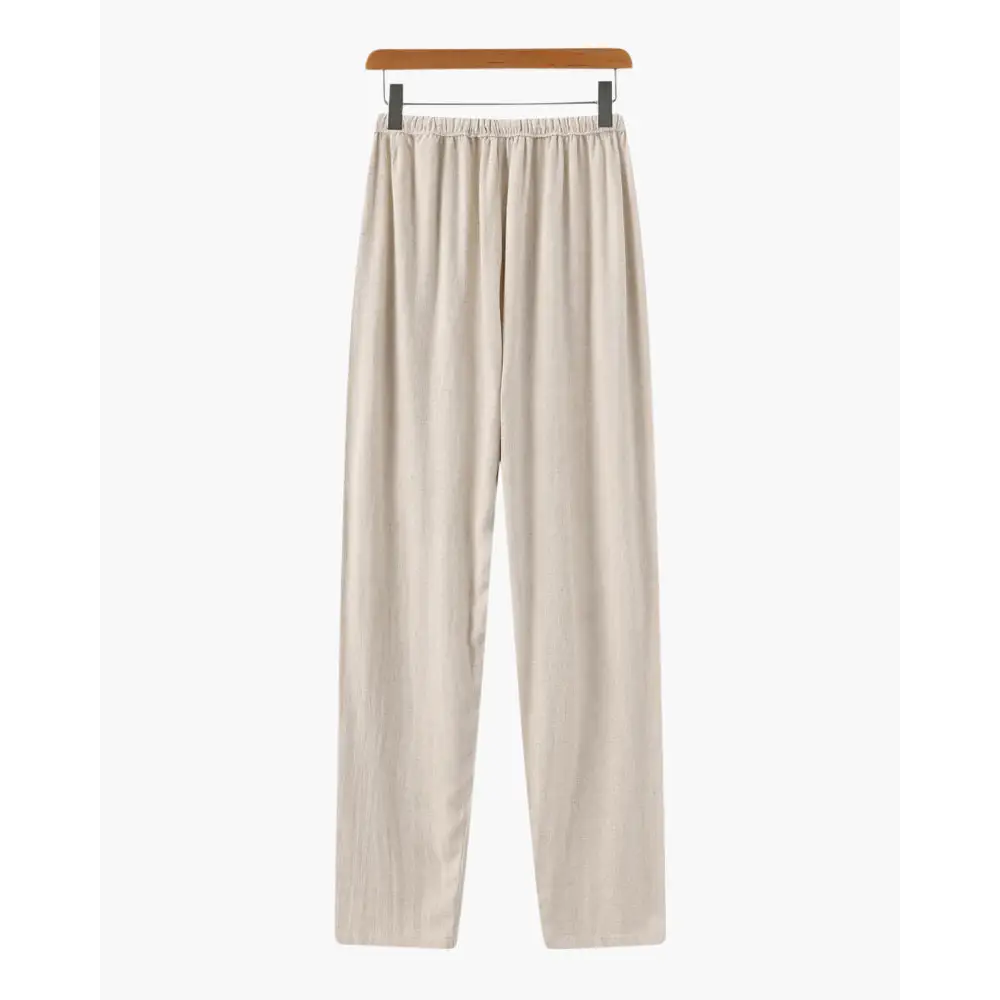 Nomad Slim Linen Pantalon
