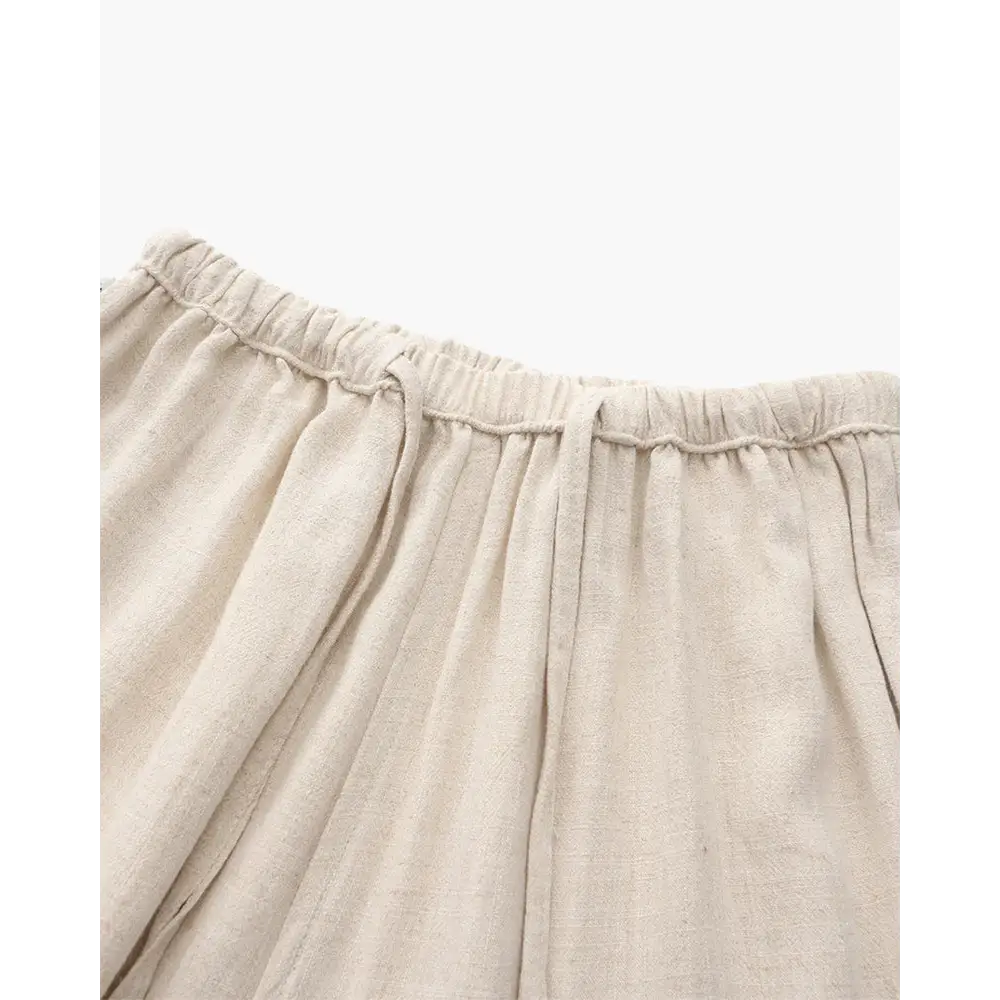 Nomad Slim Linen Pantalon