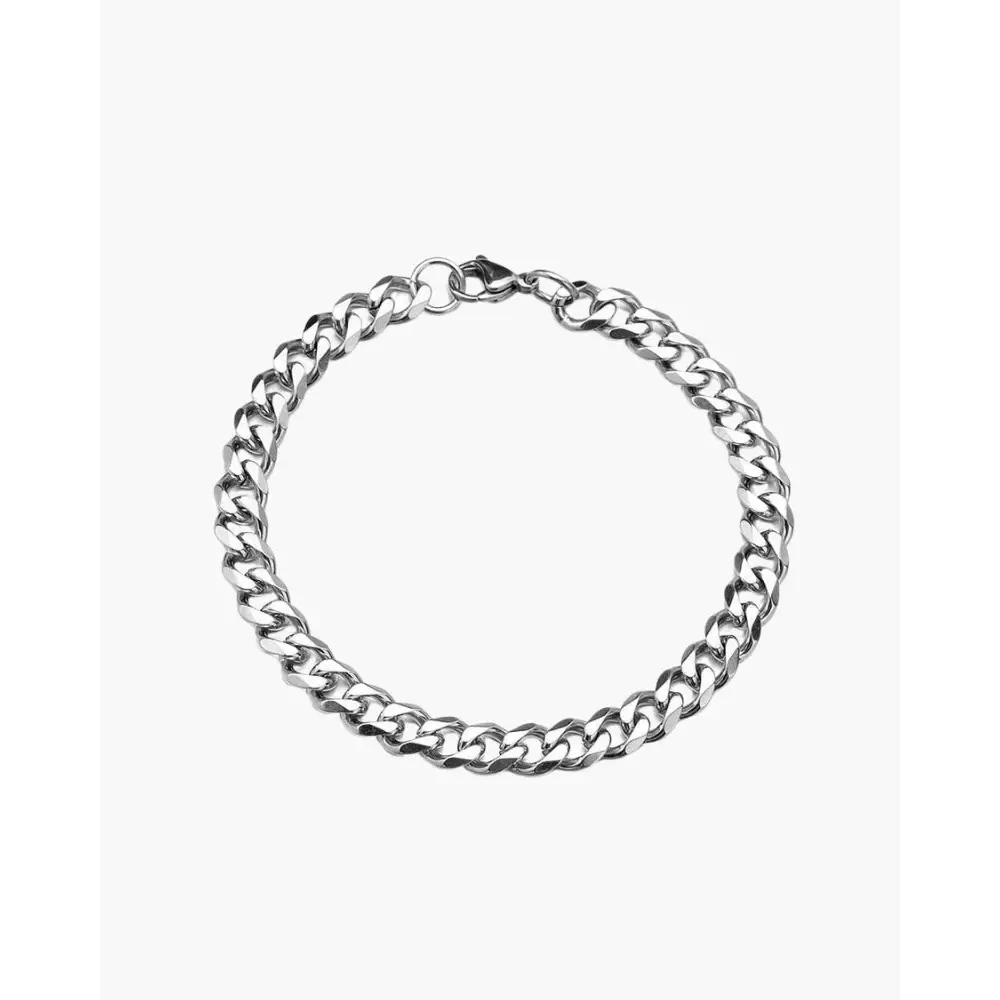 Old Money Chained Bracelet - Silver / 3mm