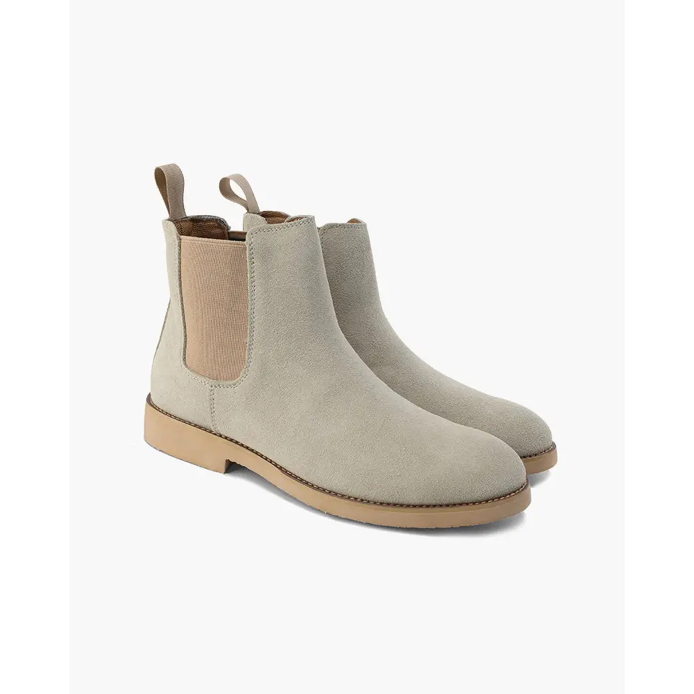 Old Money Chelsea Boots - Beige / EU 38 / US 5 / UK 4