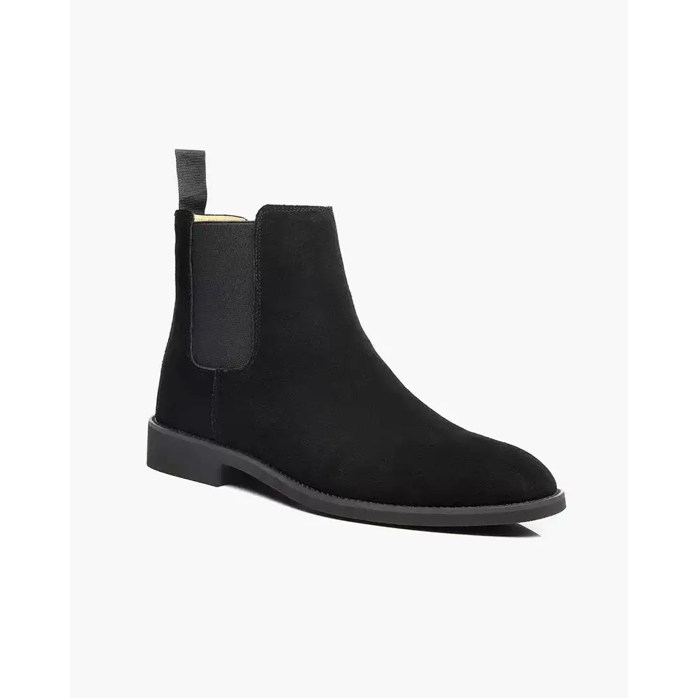 Old Money Chelsea Boots - Suede Black / EU 38 / US 5 / UK 4