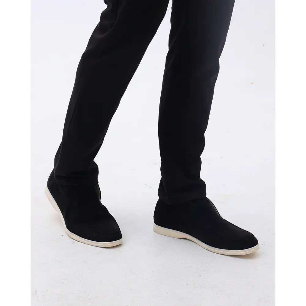 Old Money High Suede Loafers
