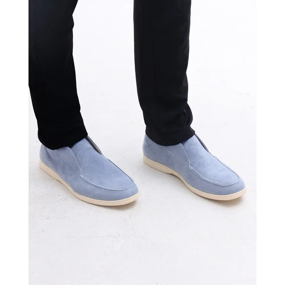Old Money High Suede Loafers