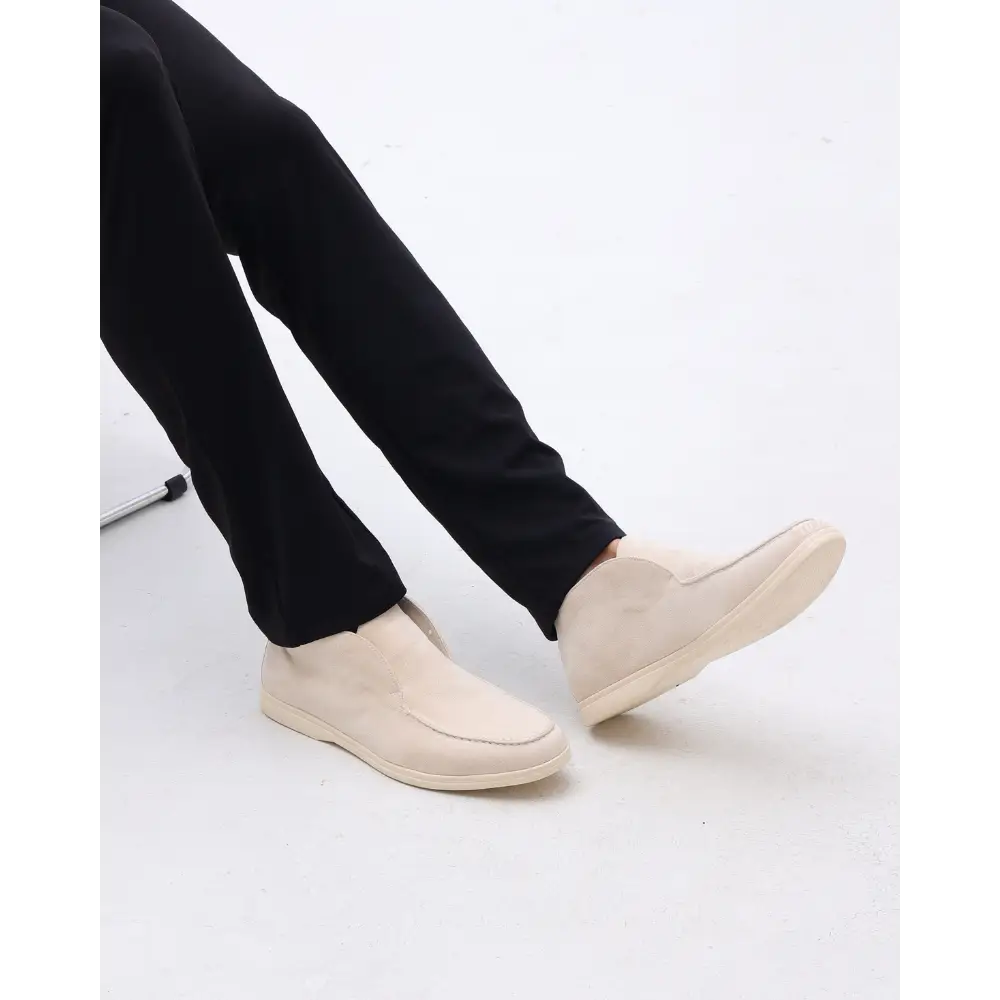 Old Money High Suede Loafers