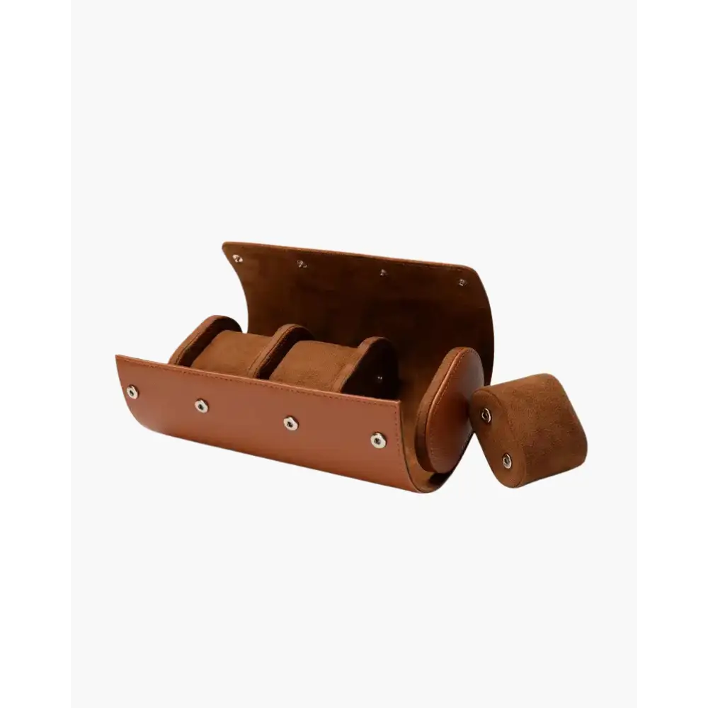 Old Money Leather Watch Holder - Brown
