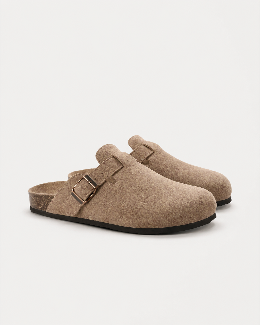 Old Money Soft Suede Clogs