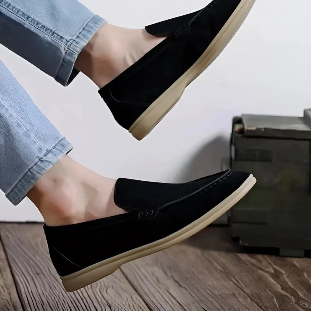 Old Money Suede Loafers