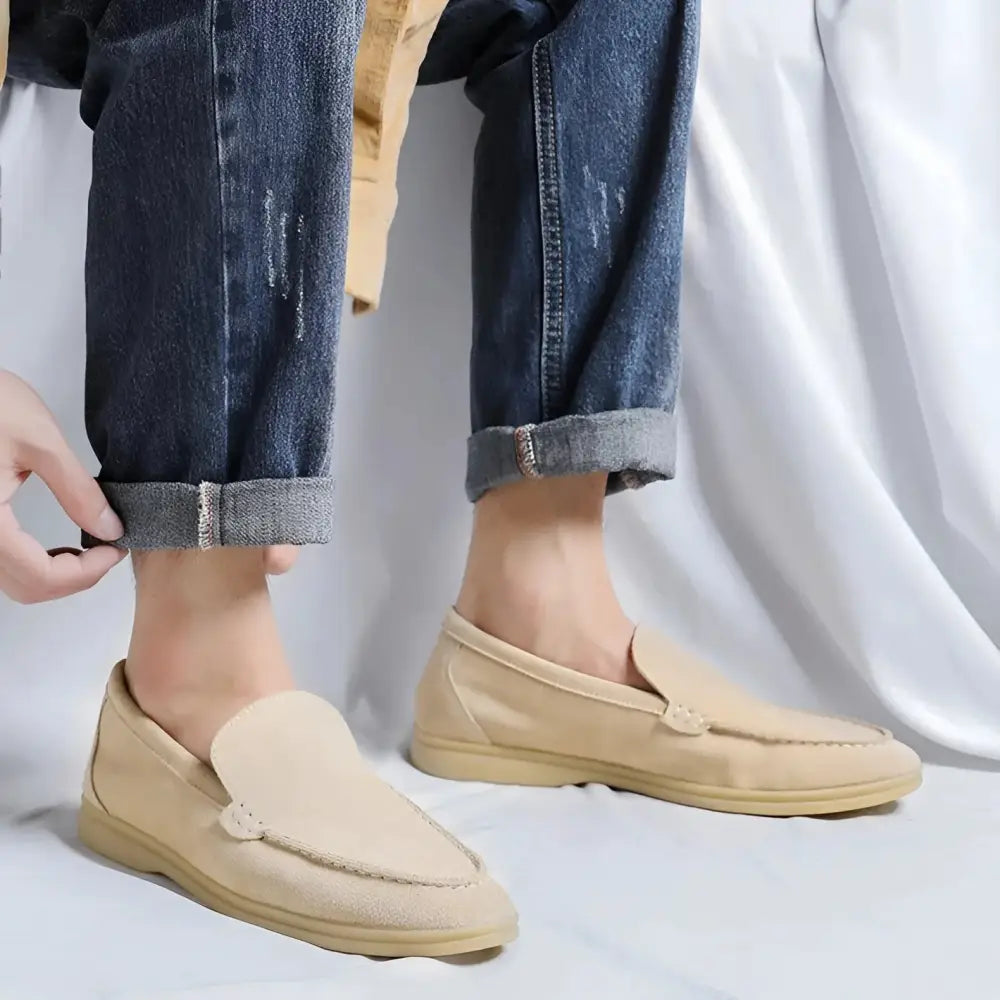 Old Money Suede Loafers