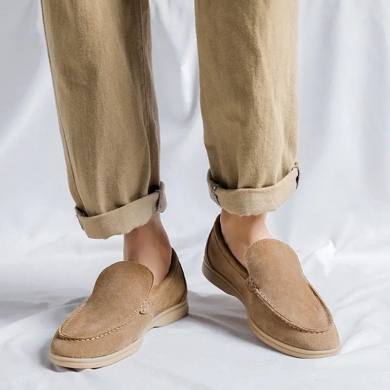 Old Money Suede Loafers