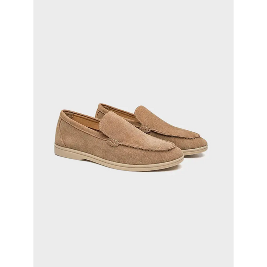 Old Money Suede Loafers - Caramel / EU 39 / US 6 / UK 5