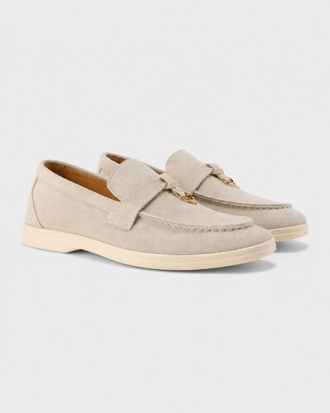 Old Money Suede Loafers for Women