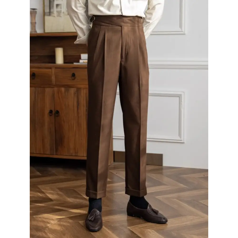 Prestige Pleated Trousers