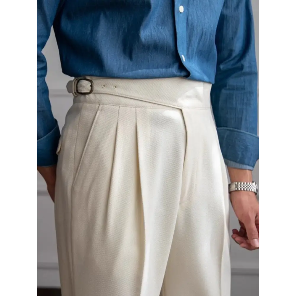 Prestige Pleated Trousers