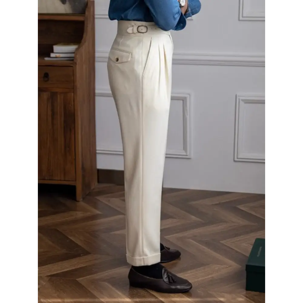 Prestige Pleated Trousers