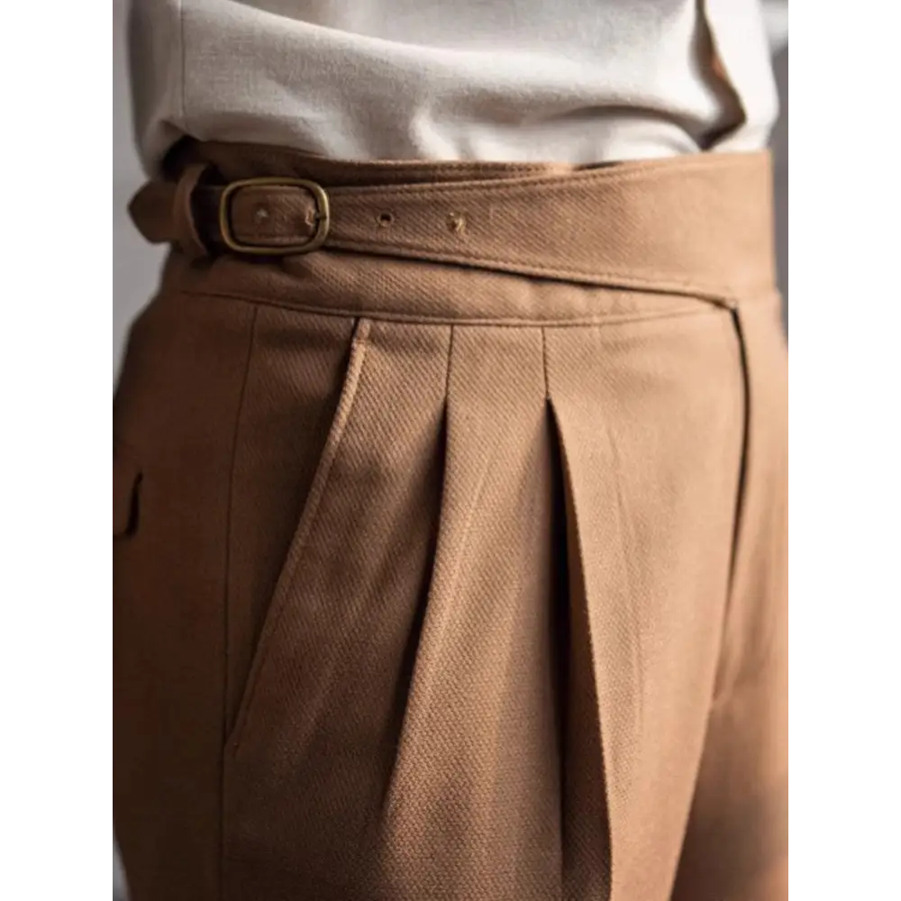 Prestige Pleated Trousers