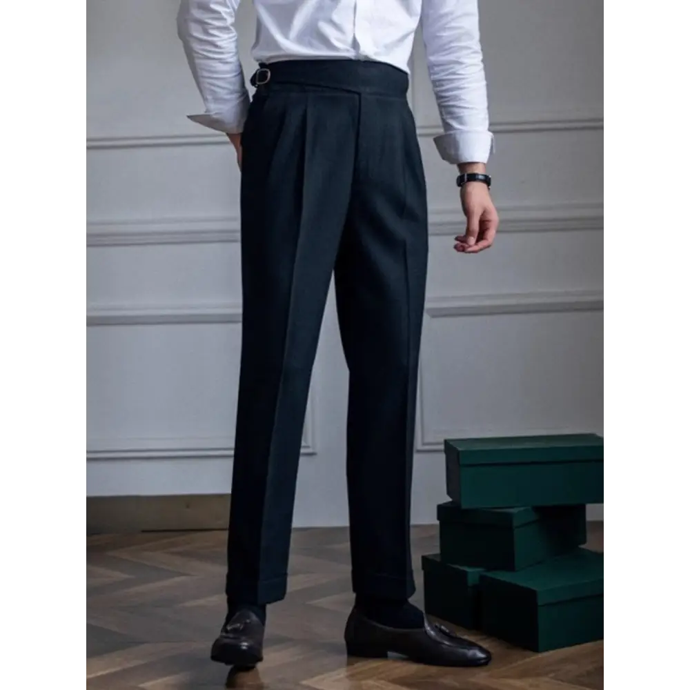 Prestige Pleated Trousers