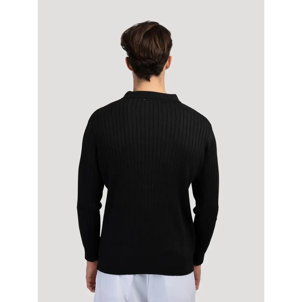Prestige Ribbed Knit Polo