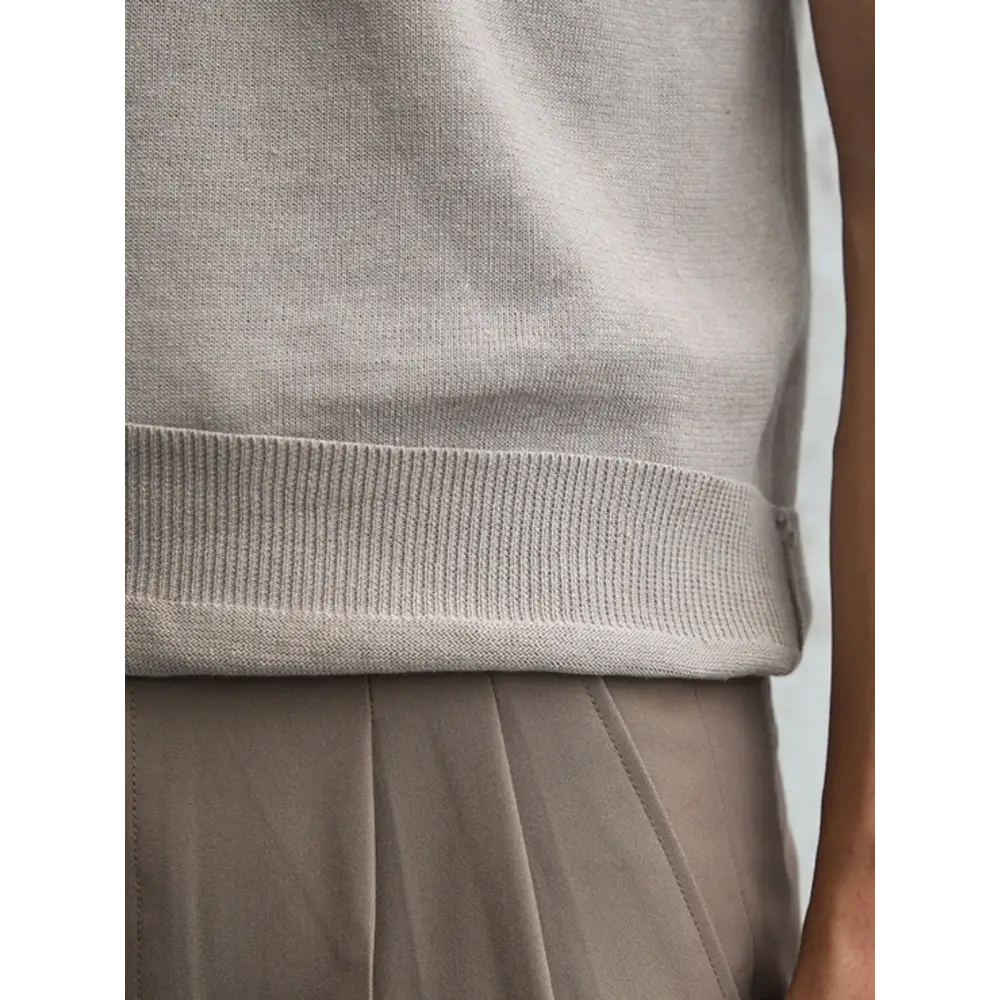 Refined Knit Polo Shirt