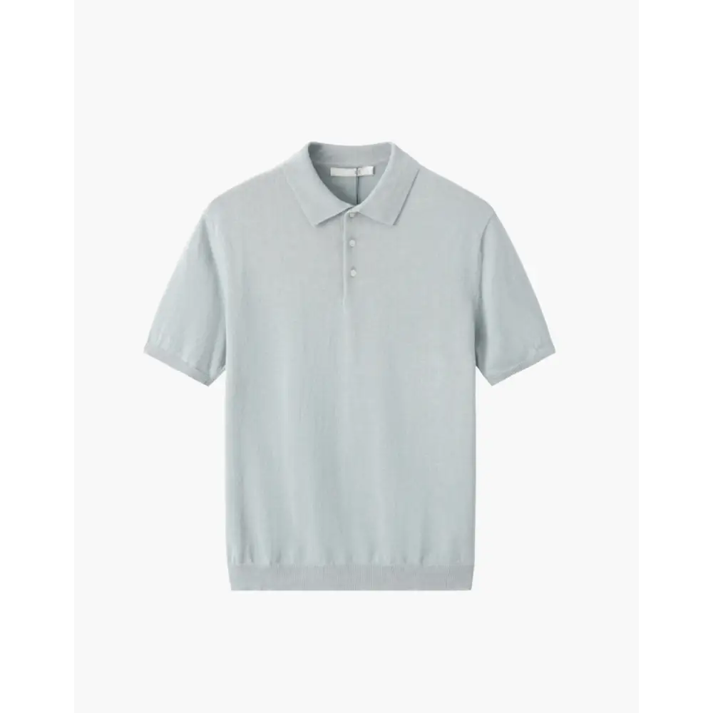 Refined Knit Polo Shirt