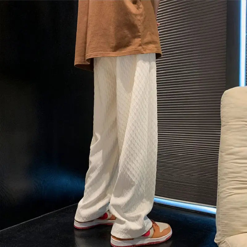 Relaxed Wide-Leg Lounge Pants