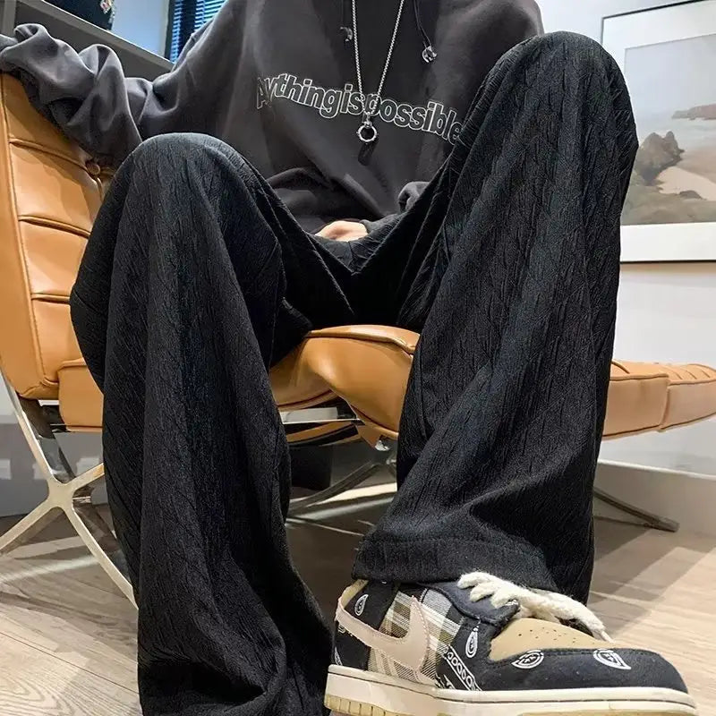 Relaxed Wide-Leg Lounge Pants
