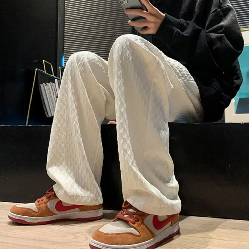Relaxed Wide-Leg Lounge Pants